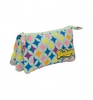 Estojo Triplo 22,5x11,5x2cm VINTAGEY Sparks