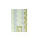 Caderno Agrafado A5 Pautado FLOWERS Verde 48Fls 1un