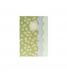 Caderno Agrafado A5 Quadriculado FLOWERS Waves 48Fls 1un