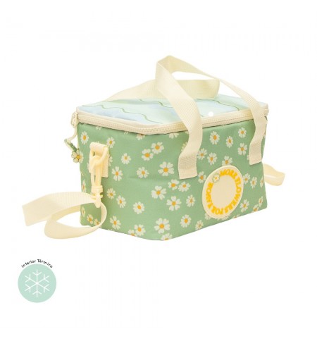 Lancheira Clássica 20x15x14cm FLOWERS