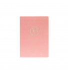 Caderno Agrafado A5 Quadriculado LACES Rosa 48Fls 1un