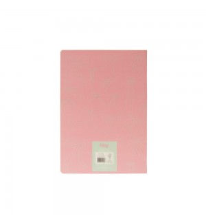 Caderno Agrafado A5 Quadriculado LACES Rosa 48Fls 1un