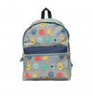 Mochila Escolar Clássica PLAY ME Monster 40x30x18cm