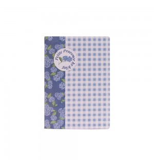 Caderno Agrafado A5 Quadriculado PROVENCE Flower 48Fls 1un