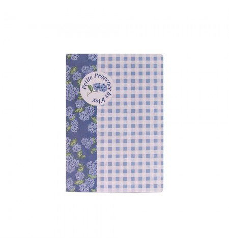 Caderno Agrafado A5 Quadriculado PROVENCE Flower 48Fls 1un