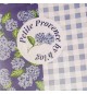 Caderno Agrafado A5 Quadriculado PROVENCE Flower 48Fls 1un