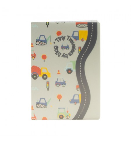 Caderno Agrafado A4 Pautado PP PLAY ME Cars 48Fls 1un