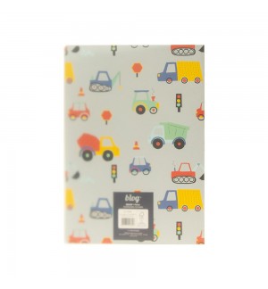 Caderno Agrafado A4 Pautado PP PLAY ME Cars 48Fls 1un