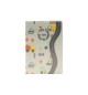Caderno Agrafado A5 Quadriculado PP PLAY ME Cars 48Fls 1un
