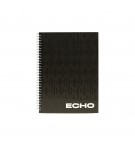 Caderno Espiral A5 Pautado ECHO Preto 80Fls 1un