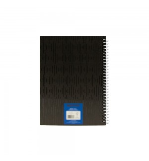 Caderno Espiral A5 Quadriculado ECHO Preto 80Fls 1un