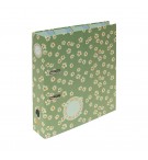 Pasta Arquivo L/L A4 c/ Rado FLOWERS Verde