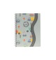 Caderno Espiral A5 Quadriculado PP PLAY ME Cars 80Fls 1un