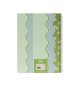 Caderno Espiral A4 Quadriculado FLOWERS Verde 80Fls 1un