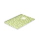 Caderno Espiral A5 Quadriculado FLOWERS Verde 80Fls 1un