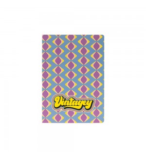 Caderno Agrafado A5 Quadriculado VINTAGEY Diamond 48Fls 1un