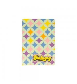 Caderno Agrafado A5 Pautado VINTAGEY Sparks 48Fls 1un