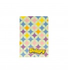 Caderno Agrafado A5 Quadriculado VINTAGEY Sparks 48Fls 1un