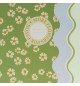 Caderno Espiral A5 Quadriculado FLOWERS Waves 80Fls 1un