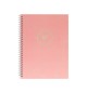 Caderno Espiral A4 Pautado LACES Rosa 80Fls 1un