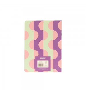 Caderno Agrafado A5 Pautado VINTAGEY Puzzle 48Fls 1un