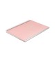 Caderno Espiral A5 Quadriculado LACES Rosa 80Fls 1un