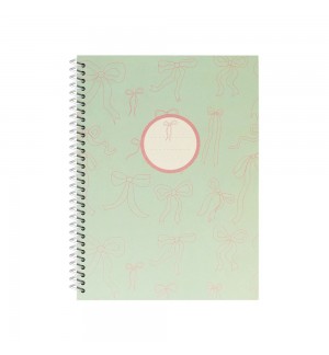 Caderno Espiral A4 Pautado LACES Verde 80Fls 1un