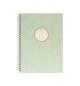 Caderno Espiral A4 Quadriculado LACES Verde 80Fls 1un
