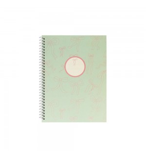 Caderno Espiral A5 Quadriculado LACES Verde 80Fls 1un