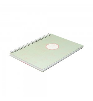 Caderno Espiral A5 Quadriculado LACES Verde 80Fls 1un