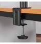 Suporte Mesa 2 Monitores 13-32 Pol 5 Movimentos