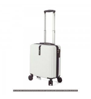 Mala Viagem com Trolley 34x44x20cm Azul 1un