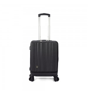 Mala Viagem com Trolley 39x55x23cm Preto 1un