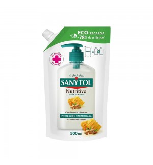Sabonete Líquido Mãos SANYTOL Nutritivo Recarga 500ml