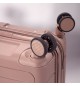 Malas Viagem com Trolley Cabine Média Grande PP Bege 3un