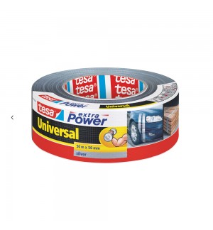 Fita Adesiva Tecido 50mmx50m Multiusos Preto