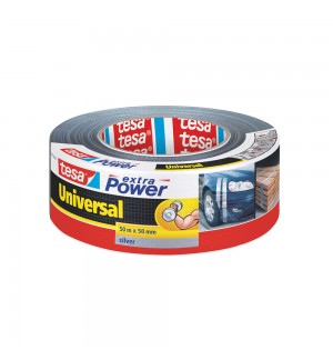 Fita Adesiva Tecido 50mmx50m Multiusos Preto