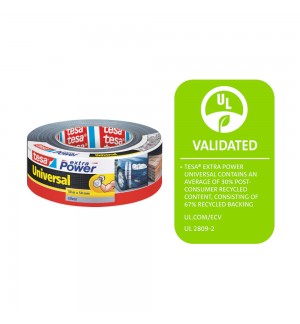 Fita Adesiva Tecido 50mmx50m Multiusos Preto