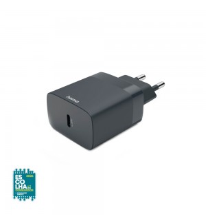 Carregador USB-C PD 30W Rápido Cinza