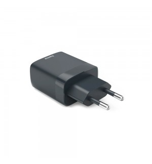 Carregador USB-C PD 30W Rápido Cinza