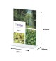 Expositor Mesa 100x300x430mm A3 em T Vertical