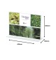 Expositor Mesa 100x420x305mm A3 em T Horizontal