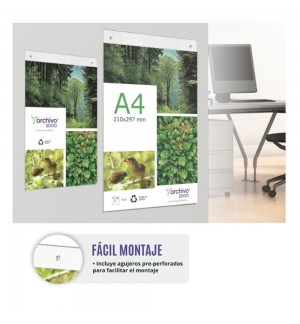 Expositor Parede A4 Vertical