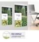 Expositor Parede 150x235mm A5 Vertical