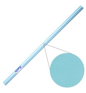 Papel Kraft Azul Turquesa 1x3mts 70g Rolo