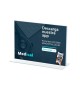 Expositor Mesa 085x300x215mm A4 em T Horizontal