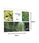 Expositor Parede 300x235mm A4 Horizontal