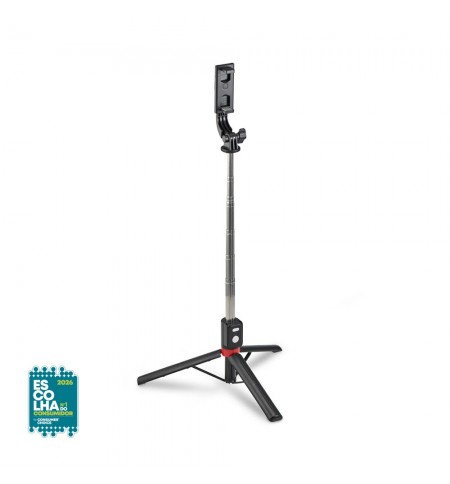 Tripé Smartphone c/Bluetooth Preto