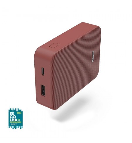 Powerbank 10000mAh PowerPack Color 10 Vermelho