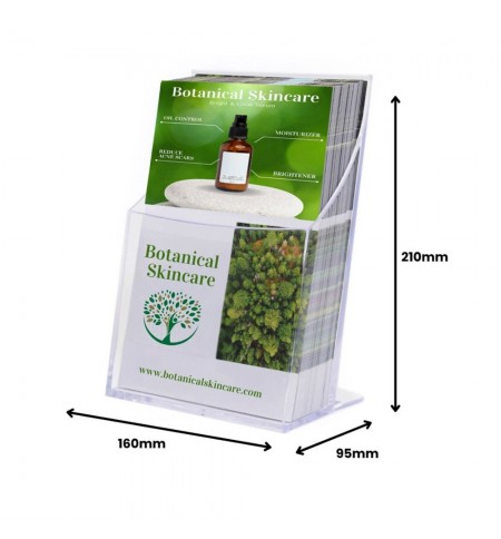 Expositor Mesa 095x160x210mm A5 Vertical